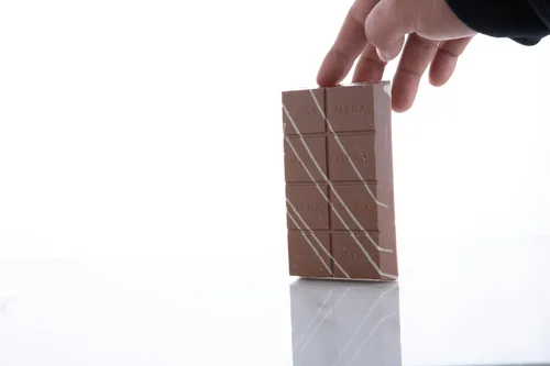 Miniatura 9 de Carians Viral - Barra de chocolate con pelo de ángel italiano congelado, sabor a pistacho, kataifi y caramelo, ideal para regalo, aniversario, 3.88