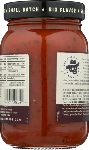 Miniatura 4 de Jardine's 7J Ranch Salsa de pimienta fantasma, XXX caliente, 16 onzas