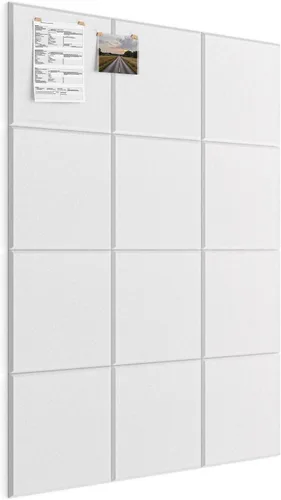 Miniatura 10 de Paneles de pared de vinilo insonorizados con carga masiva, paquete de 12 paneles autoadhesivos a prueba de sonido para paredes, puertas, paneles