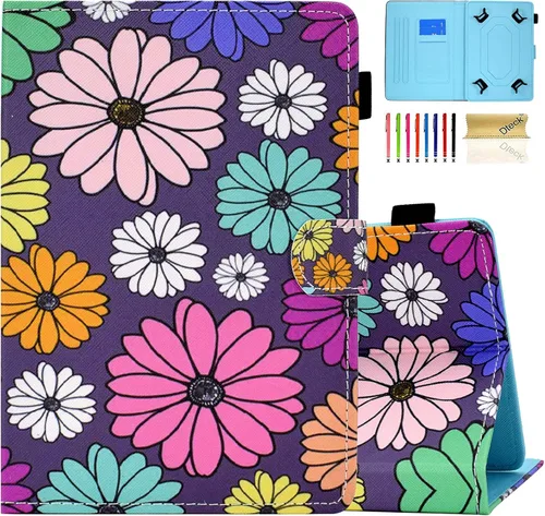 Miniatura 11 de Dteck Funda universal (9.6" a 10.5") - Funda plegable de cuero con tapa para tableta Android 10 10+ pulgadas/Samsung Galaxy Tab 9.6 9.7 10.1 10.4