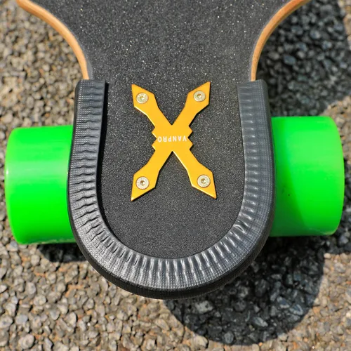 Miniatura 5 de Vanpro Protector de cubierta para patineta, excelente protección de bordes, longboard, protector de nariz y protector de cola para tabla reforzada