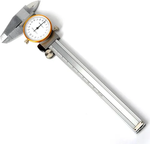 Miniatura 8 de Utoolmart Vernier Pinza 5.906 in X 0.001 in Acero al carbono endurecido herramienta de medición de pinza cromada para mediciones de precisión