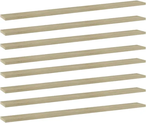 Miniatura 42 de Tableros de estantería 8 piezas, tablones de repuesto para estantería, estante de madera, estante de melamina, madera sin terminar, para renovar