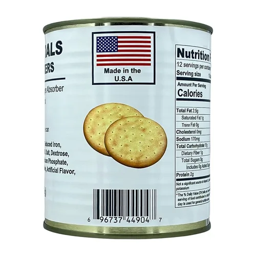 Miniatura 7 de Future Essential Pilot - Galletas de pan #2.5 (12 latas) – 144 porciones totales de alimentos de supervivencia de emergencia 30 años de vida útil