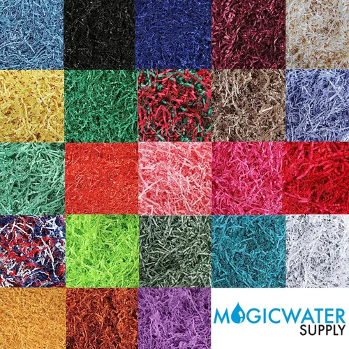 Miniatura 5 de MagicWater Supply Papel de corte arrugado suave y fino, 2 libras, color azul bebé, relleno de papel para envolver regalos, relleno de cestas