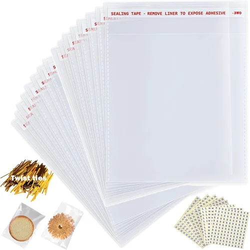 Miniatura 10 de Circloophs Bolsas pequeñas de celofán transparente resellables de 4 x 6 pulgadas, 1000 bolsas autosellantes para productos de embalaje, bolsa