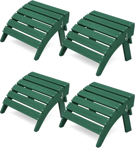 Miniatura 17 de KINGYES Otomana Adirondack plegable para silla Adirondack, Aruba