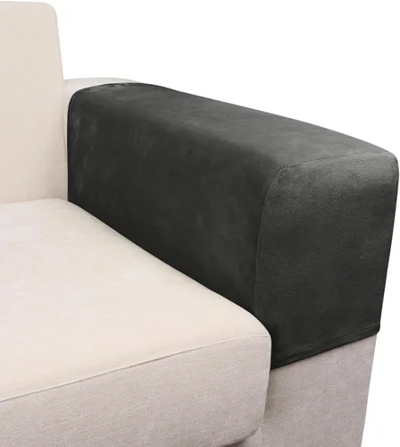 Miniatura 95 de Funda para Sofá de Terciopelo Elástico Funda de Cojín de Sofá 1 Pieza - Funda Deslizable Elástica Lavable para Asiento o Respaldo, Fundas de Asiento