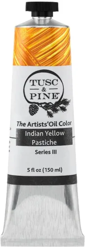 Miniatura 263 de Tusc & Pine Pintura al óleo Artist – Alizarin Crimson, 1.4 fl oz, sin amarilleo, consistencia rica y cremosa, carga máxima de pigmento, pinturas al