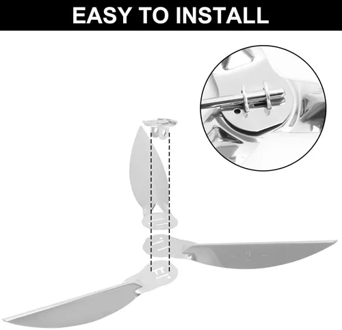 Miniatura 4 de 7403 62423 Piezas de repuesto para cesta de carbón y 7444 Kit de sistema de limpieza de un solo toque para Weber 22-1/2 pulgadas, bandeja de carbón