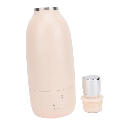 Miniatura 4 de SUNGOOYUE Calentador de botellas con pilas, calentador de agua portátil de ebullición rápida, 18000 mAh, hervidor pequeño aislado para uso diario