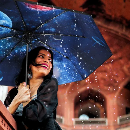 Miniatura 2 de ZUOYOUZ Compact Travel Umbrellas for Rain Windproof, Portable, Automatic, Strong, Durable, Premium Handle, Vibrant Designs, Foldable Perfect Car