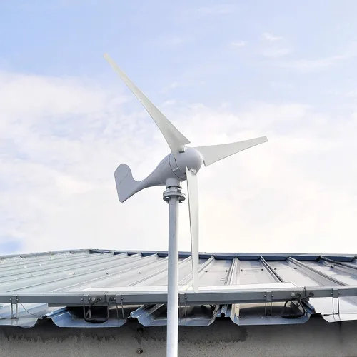 Miniatura 7 de Generador de turbina eólica de 400 W AC 12 voltios Economy 3 cuchillas molino de viento para sistema híbrido solar eólico 8.2 ft/s Velocidad