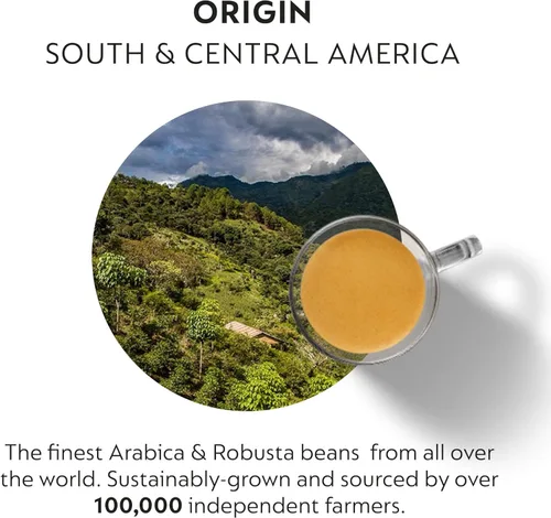 Miniatura 7 de Breville Nespresso Vertuo - Máquina de café y espresso, cromo y cápsulas VertuoLine, paquete variado de espresso, café espresso tostado medio