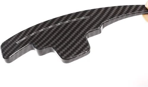 Miniatura 5 de 2 unids ABS volante palanca de cambios para Mercedes Benz A B E GLA GLK GL SLK R ML Clase W176 W246 W212 X204 X166 Accesorios (fibra de carbono)