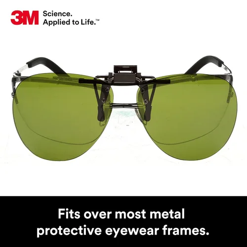 Miniatura 4 de 3M Lentes rebatibles para soldado contra luz infrarroja para anteojos de protección, 40427- 00000 -10 Shade 3 (paquete de 1)