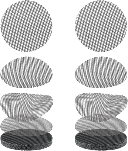 Miniatura 6 de Almohadillas de Malla para Agujeros de Macetas Pantallas de Malla de Drenaje para Bonsái 50 Paquetes de 2 Pulgadas Redondas, 50 Pcs