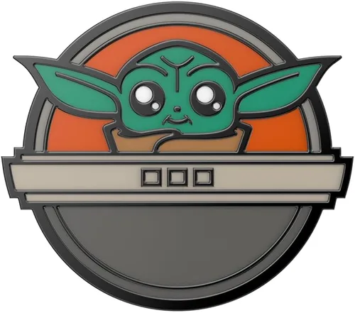 Miniatura 5 de PopSockets - Agarre para teléfono con soporte expandible, agarre adhesivo, PopOut, Starwars - Grogu Pod