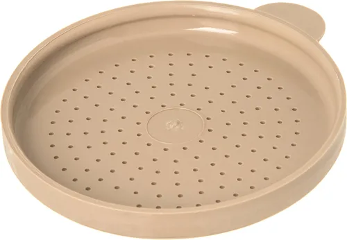 Miniatura 4 de Carlisle FoodService Products 427106 Tapa de polietileno para sal y pimienta solamente, 3.12 pulgadas de diámetro, color beige (caja de 12)