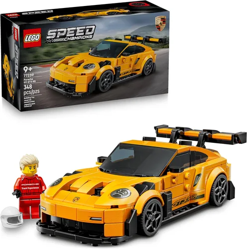 LEGO Speed Champions Porsche 911 GT3 RS Super Auto Juguete - Kit de Modelo y Juguete de Juego de Rol para Niños y Niñas, Edades 9+ - Set de