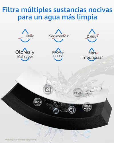 Miniatura 4 de Waterdrop DA29-00003G Filtro de agua para refrigerador, repuesto para Samsung®, DA29-00003B, DA29-00003A, Aqua-Pure Plus, HAFCU1, RFG237AARS, FMS-1