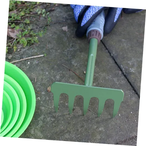 Miniatura 9 de KESYOO 1set Garden Shovel and Rake Gardening Tools for Soil Excavation Essential Gardening Accessories for Weeding and Planting