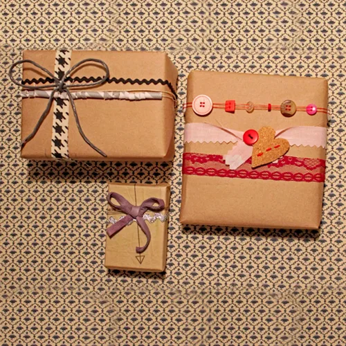 Miniatura 9 de NY Paper Mill - Rollo de papel kraft marrón de 17.50 x 2400 pulgadas (200 pies), ideal para envoltura de regalos, arte y manualidades, postal