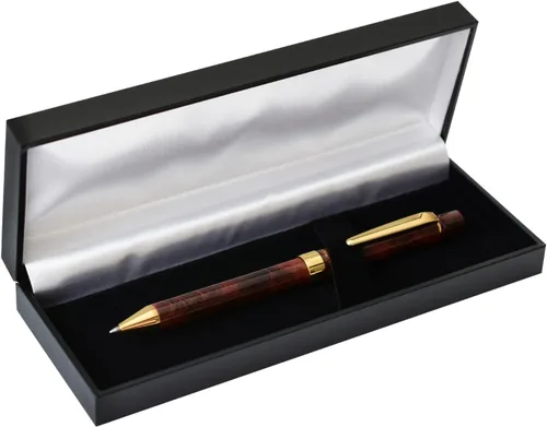 Miniatura 5 de Yasutomo TP30BR QuadPoint - Bolígrafo giratorio, mármol marrón