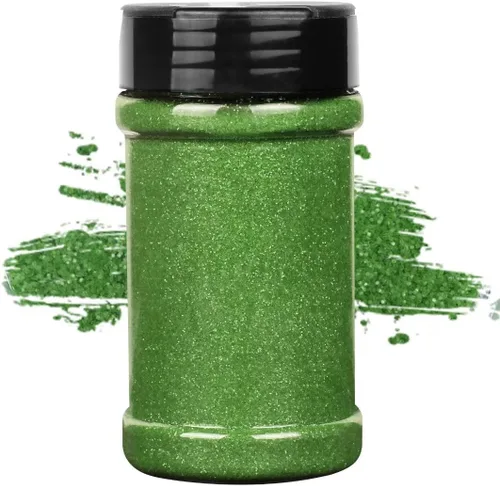 Miniatura 8 de TORC Purpurina fina roja de 1 libra y 16 onzas de purpurina en polvo para vasos, resina para manualidades, slime, cosméticos, pintura de uñas, Rojo
