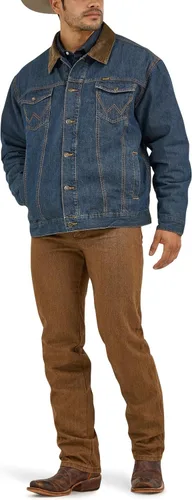 Miniatura 6 de Wrangler mens Cowboy Cut Western Lined Denim Jacket