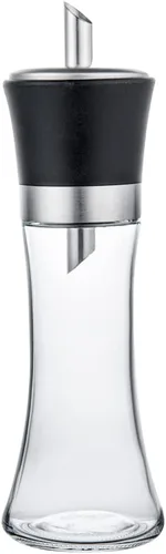 Miniatura 7 de Restaurantware Vetri - Dispensador de azúcar de 6.3 onzas, 1 dispensador de azúcar con boquilla para vertido, tapa negra, acabado transparente