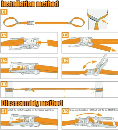 Miniatura 7 de Slack Line Kits, Slackline con protector de árbol y protector de trinquete, kit de arranque Slackline para niños y adultos, línea de holgura