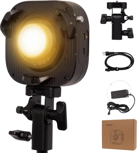 Miniatura 8 de Aputure Amaran 60D S, Luz de vídeo LED COB Luz del día Amaran 60D, Luz LED de vídeo COB de 60W 5600k Control de aplicación Bluetooth 8 efectos