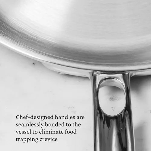 Miniatura 5 de Thomas Keller Insignia by Hestan - Juego de utensilios de cocina de acero inoxidable de 7 piezas, compatible con placa de inducción