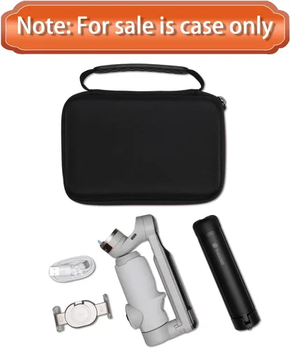 Miniatura 6 de LTGEM - Funda rígida de viaje compatible con DJI Osmo Mobile SE/Osmo Mobile 7P/7/Osmo Mobile 6, Insta360 Flow/Flow Pro/Flow 2 Pro plegable AI Phone