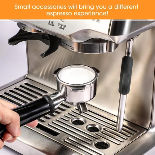 Miniatura 6 de Aieve Filtro de papel para espresso compatible con cafetera Breville Barista, 54 mm Filtro de papel para portafiltro Filtro de disco para espresso
