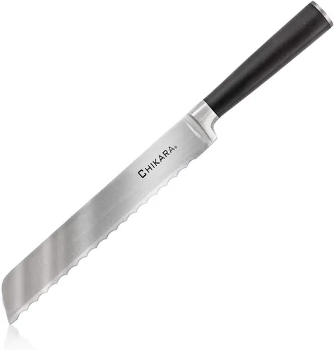 Miniatura 4 de GINSU Cuchillo Santoku forjado serie Chikara de 7 pulgadas - Cuchillo de cocina de acero inoxidable 420J prémium