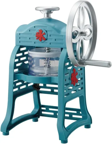 Doshisha IS-FY-20 Máquina de hielo afeitado, manual, nieve esponjosa, textura esponjosa auténtica, compatible con hielo rosa, recetas incluidas, 2