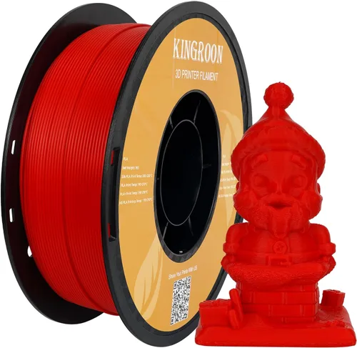Miniatura 11 de Kingroon - Filamento de impresora 3D PETG de alta velocidad de 0.069 pulgadas, filamento rápido para impresora 3D para filamento de impresión hiper