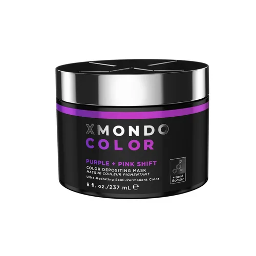 Miniatura 24 de XMONDO Color Super Purple Depositing Mask y tinte morado semipermanente, infundido con tecnología Bond Booster y ácido hialurónico para nutrición