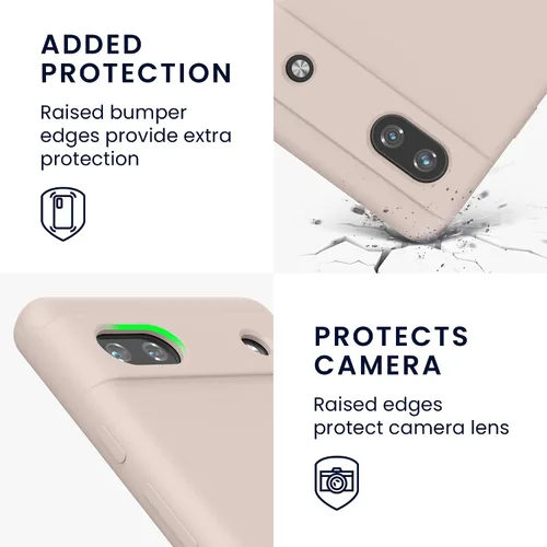 Miniatura 277 de kwmobile Funda Compatible con Google Pixel 6 Pro - Funda de teléfono de silicona TPU con acabado suave - Azul Arrecife