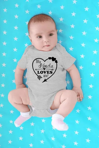 Miniatura 20 de CBTwear My Abuela Loves Me – Ropa de bebé – Divertido traje de bebé para recién nacido para niños y niñas