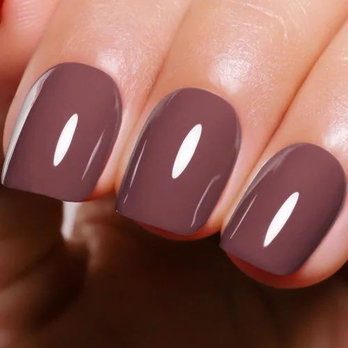 Miniatura 48 de Ozzeal Esmalte de uñas en gel, 1 unidad de 0.5 onzas líquidas, color gris claro, para otoño e invierno, secado con LED, UV, esmalte de uñas de gel