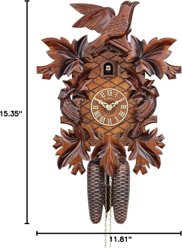 Miniatura 5 de Reloj Cuco - El Cuco Pájaro Trio (M) AH 372/1 8T