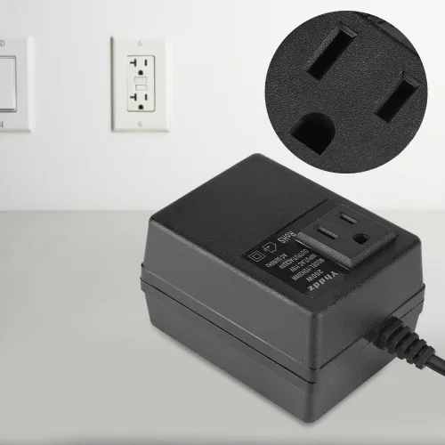 Miniatura 2 de Zopsc Transformador convertidor de voltaje de potencia, 110 a 220V, 200W, adaptador de viaje