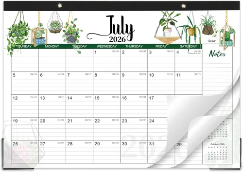 Calendario de escritorio 2026, calendario mensual de escritorio/pared, enero de 2026 a diciembre de 2026, calendario de escritorio 2026, calendario
