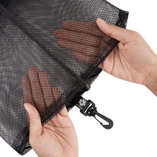 Miniatura 5 de PALTERWEAR Bolsa de malla con cordón y gancho de clip - Juego de 4 (12 x 16 pulgadas)