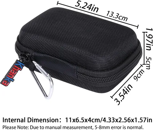 Miniatura 4 de khanka Funda de viaje rígida de repuesto para Anker 533 Power Bank/Anker Nano Power Bank, cargador portátil de 10000 mAh (PD 30 W máx. Leistung)