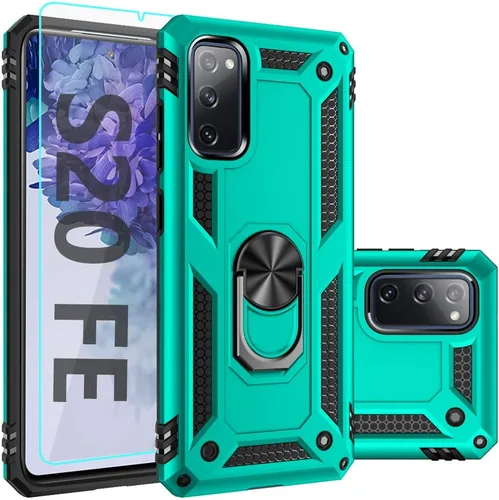 Miniatura 13 de Funda para Samsung Galaxy S20 FE, Funda Galaxy S20 FE 5G, con protector de pantalla, [grado militar] cubierta probada contra caídas de 16 pies
