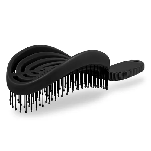Miniatura 23 de NuWay® DoubleC® Pro - Cepillo profesional para desenredar el cabello, cepillo patentado de doble curva para el cuidado del cuero cabelludo